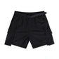 Apastime Vacation in Portugal French Terry Belted Shorts - Black