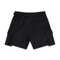 Apastime Vacation in Portugal French Terry Belted Shorts - Black