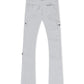 Jordan Craig Stacked Rodeo Polyester Cargo Pants - Grey