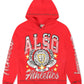 Almost Someday Also Athletics Hoodie - Red