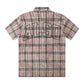 Almost Someday Solomon Rhinestone Flannel - Maroon
