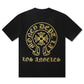 Money Dept. Vintage Old English Tee - Black/Gold