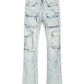 Jordan Craig Cargo Stacked Jean - Iced White