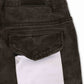 Vicious Denim Flare Stacked Fit Jeans - Black