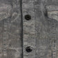 Vicious Denim Velvet Coated Denim Jacket - Grey
