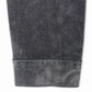 Vicious Denim Velvet Coated Denim Jacket - Grey