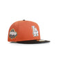 New Era 5950 Dodgers Stadium Hat - Orange