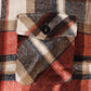Silent Chapters Motive Flannel - Orange Multi