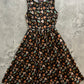 Flaming Hearts Midi Dress
