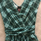 Green Plaid Greta Dress - Plus Sizes only