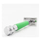 Dural Heavy Stroud Head Double Edge Safety Razor Duty Green/Silver + Pouch