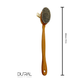 Dural Steamed Beech Wood Bath Brush With Horse Hair / Sisal Bristles