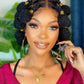 Handmade Bantu Knots Braided Wig | Short Knotless Braids | Full Lace Wig with Baby Hair | Synthetic Braiding Wig for Black Women