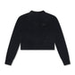Nike Womens Sportswear Tech Cropped Top - Black