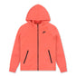Nike Womens Sportswear Tech Fleece Windrunner Hoodie - Magic Ember/Black