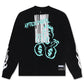 Gala Vandal Layer Long Sleeve - Black/Turquoise