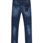 Krome Men's Slim Fit Denim Pants - Admiral Blue