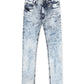 Krome Men's Slim Fit Denim Pants - Marble