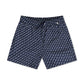 Boss Monogram Print Swim Shorts - Blue