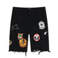 Jordan Craig War Angel Cargo Shorts - Black