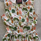 Woodland Vintage Dress in Cream