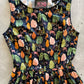 Woodland Midi Dress in Navy
