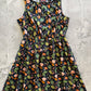 Woodland Vintage Dress in Navy