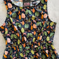 Woodland Vintage Dress in Navy