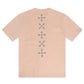 Memory Lane Script Logo Tee - Salmon