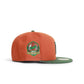 New Era 5950 La Dodgers Los Angeles 60Th Anniversary Hat - Orange/Green