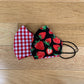 Berry Good / Red Gingham Reversible Mask