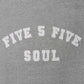 Triple 5 Mens Essex Crewneck - Heather Grey
