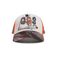 GasNYC Gas Season Trucker Hat -Cream/Orange