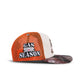 GasNYC Gas Season Trucker Hat -Cream/Orange