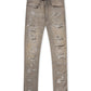 Jordan Craig Mens Vintage Washes Skinny Taper Jeans  - Limestone