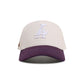 Reference Mens Paradise LA Hat - Cream/Purple
