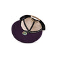 Reference Mens Paradise LA Hat - Cream/Purple