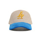 Reference Mens Paradise LA Corduroy Hat - Cream/Blue/Yellow