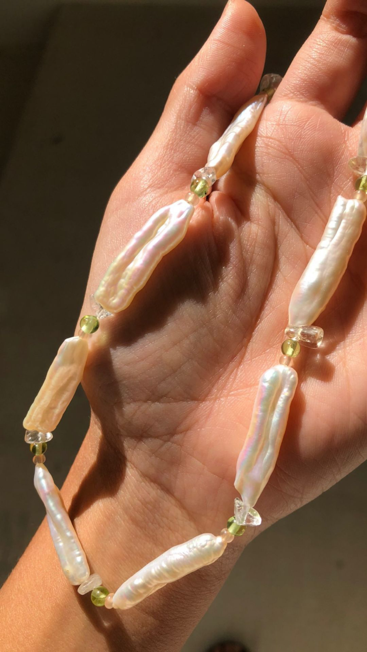 Sunset Necklace by Urth and Sea