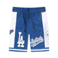 Pro Standard LA Dodgers City Script Tail Shorts - Royal Blue