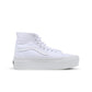 Vans Big Kids Sk8-Hi Tapered - Canvas True White