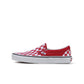 Vans Big Kids Classic Slip On - Checkerboard Red