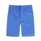 Campus La Via Cropped Nylon Shorts - Blue