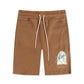 Almost Someday Bombay Terry Shorts - Brown