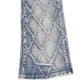 Valabasas Tire Stacked Jeans - Blue Washed