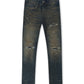 Jordan Craig Heart Break Straight Leg Jeans - Gold Miner