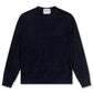 Iceberg All Over Knitted Sweater - Navy