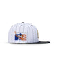New Era 5950 Brooklyn Dodgers Jackie Robinson Hat - Stripe White