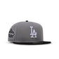 New Era 5950 Dodgers 40Th Anniversary Hat - Gray/Black
