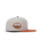 New Era 5950 Dodgers 50Th Anniversary Hat - Stone/Burnt Orange